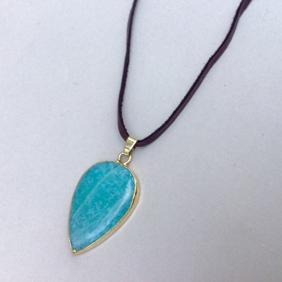 New Sundance Charm Amazonite Necklace - Picture 6 of 6